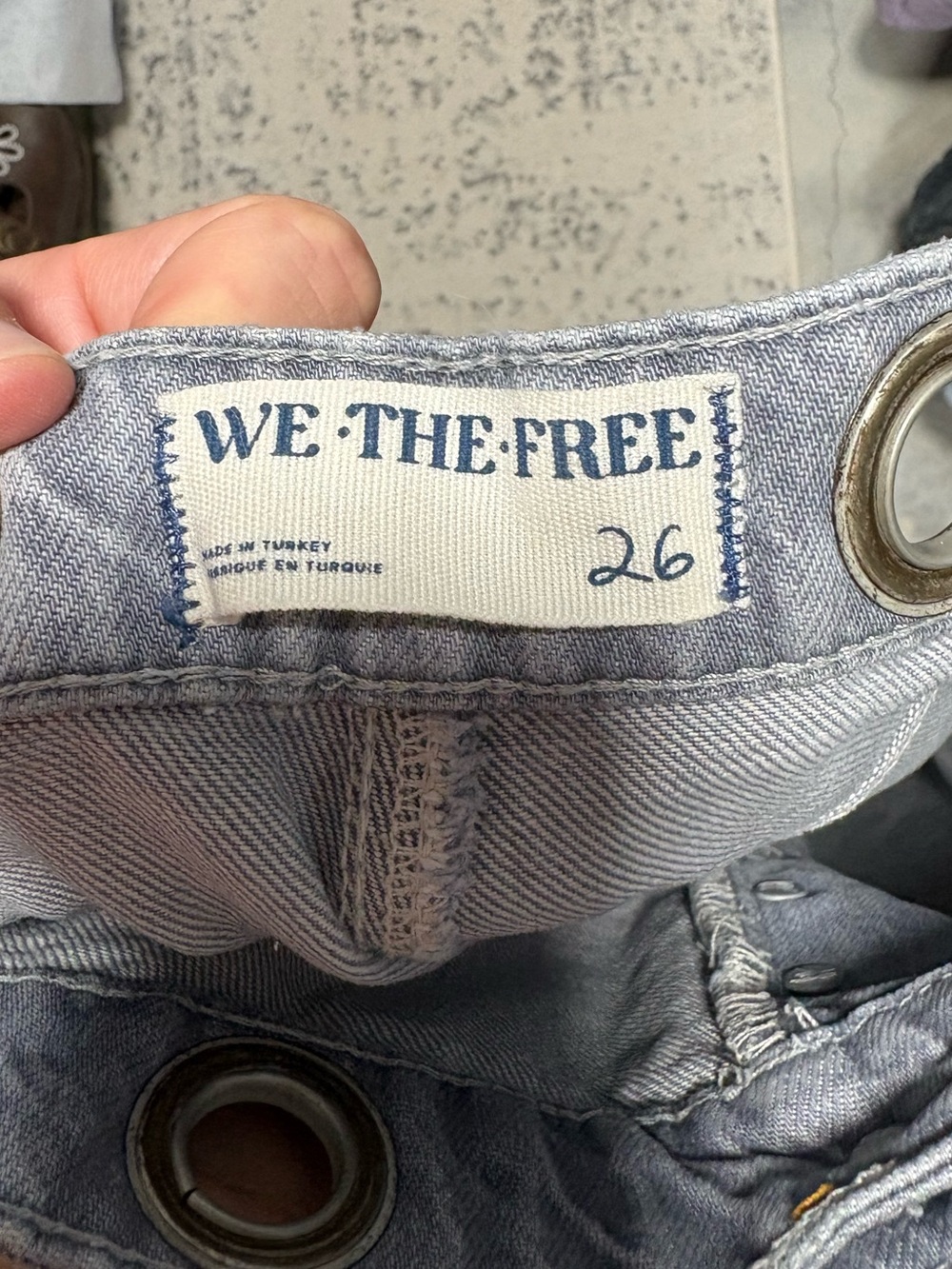 Free People We The Free Moxie Pull-On Barrel Jeans - Picture 6 of 9